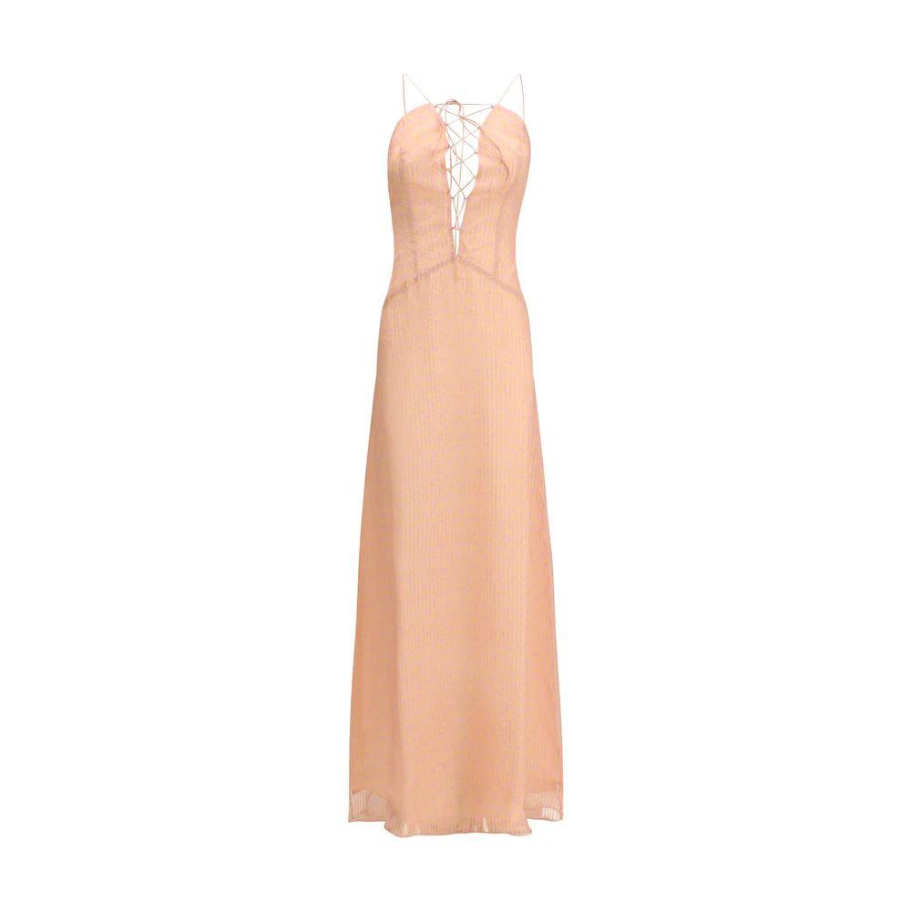 Kristina Ti Multicolor Silk Casual Dress