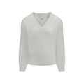 Brunello Cucinelli White Linen T-Shirt