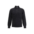 Sweat-shirt LAMINAR en coton noir