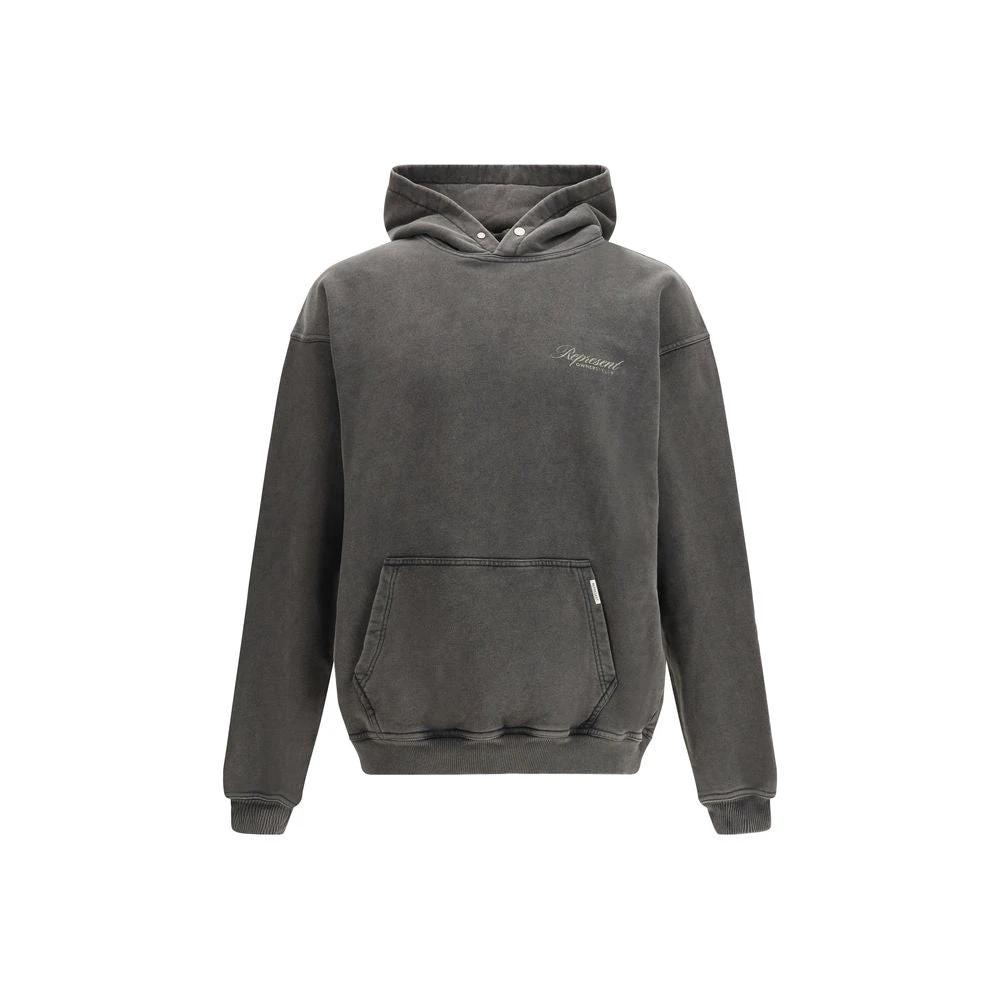 Sweat-shirt en coton gris Represent