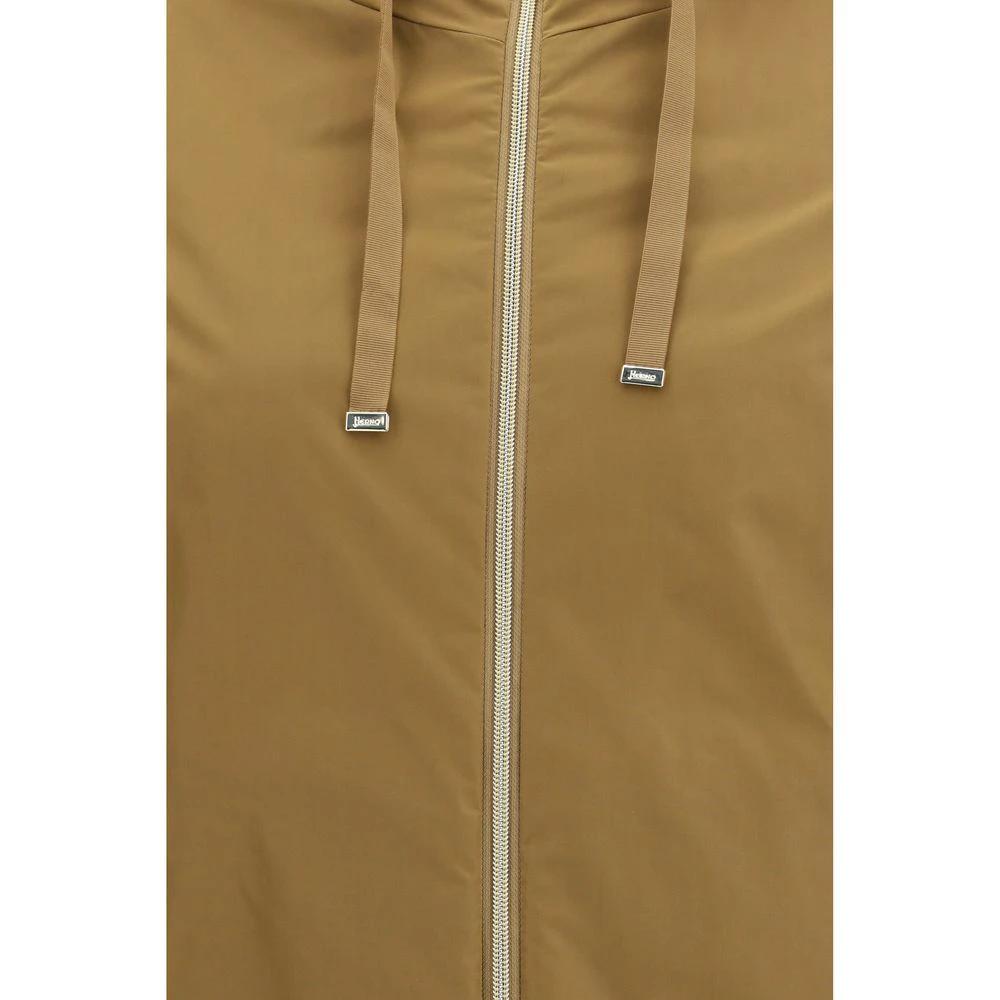 Herno Blue Polyester Coat