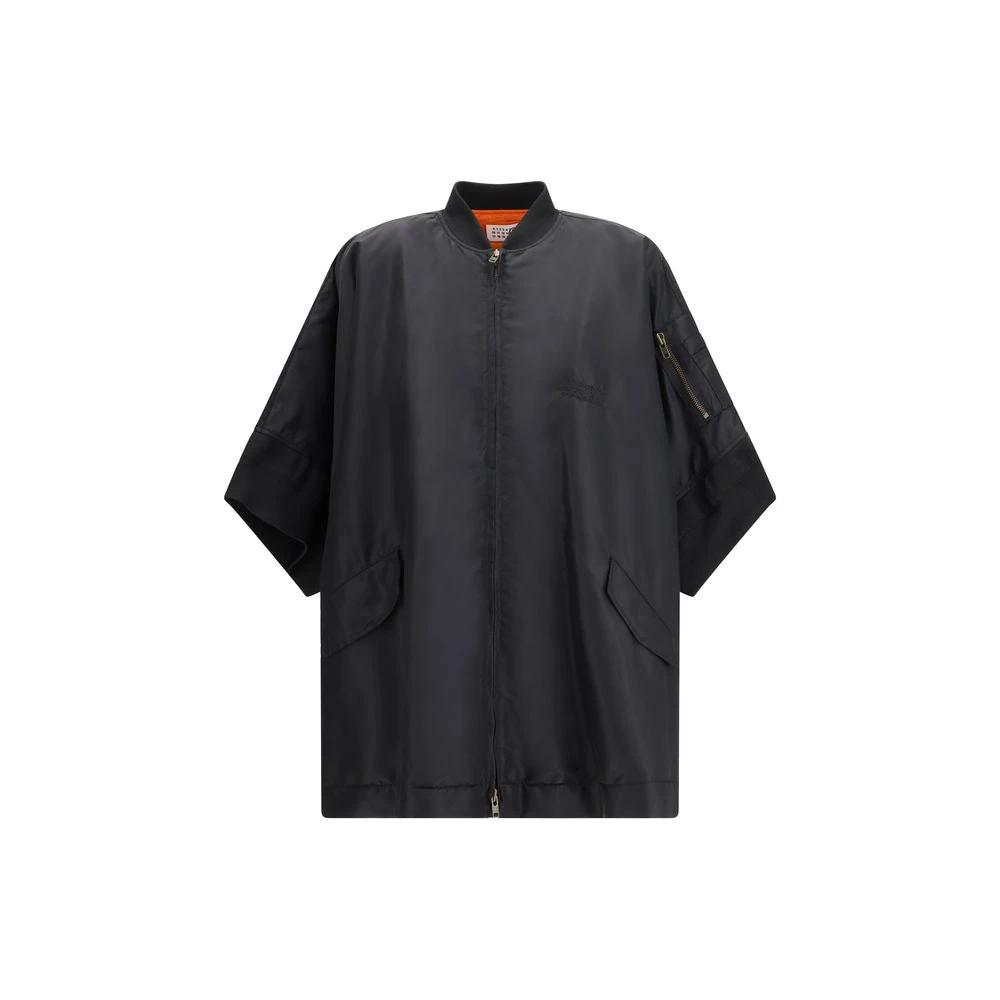 Capes en polyamide noir MM6
