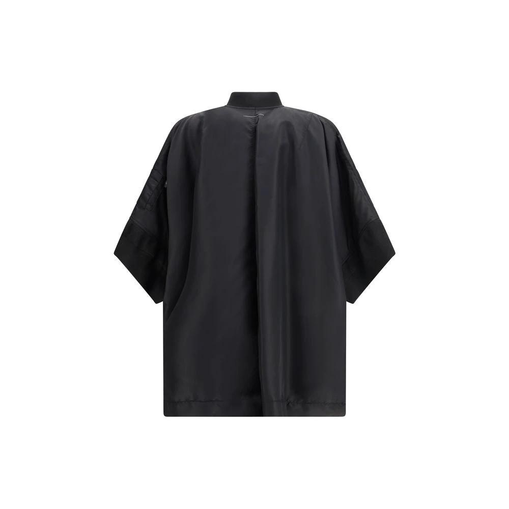 Capes en polyamide noir MM6