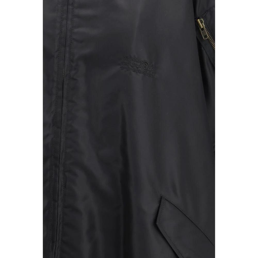 Capes en polyamide noir MM6