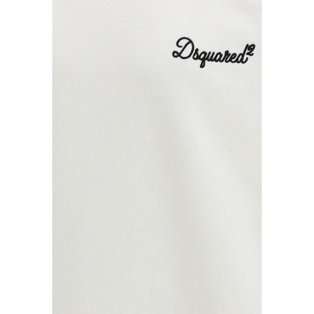 Sweat-shirt blanc en coton Dsquared²
