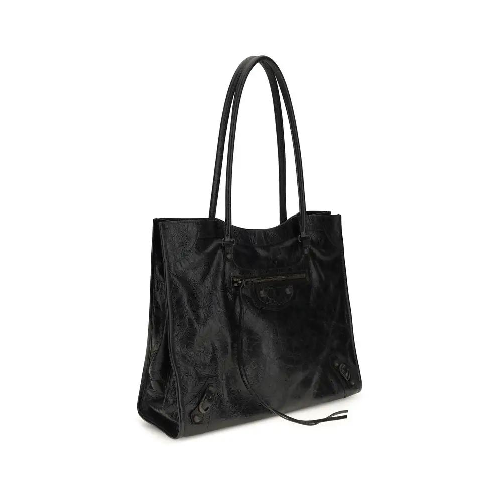 Sac bandoulière Balenciaga Black Lamb Ovis Aries