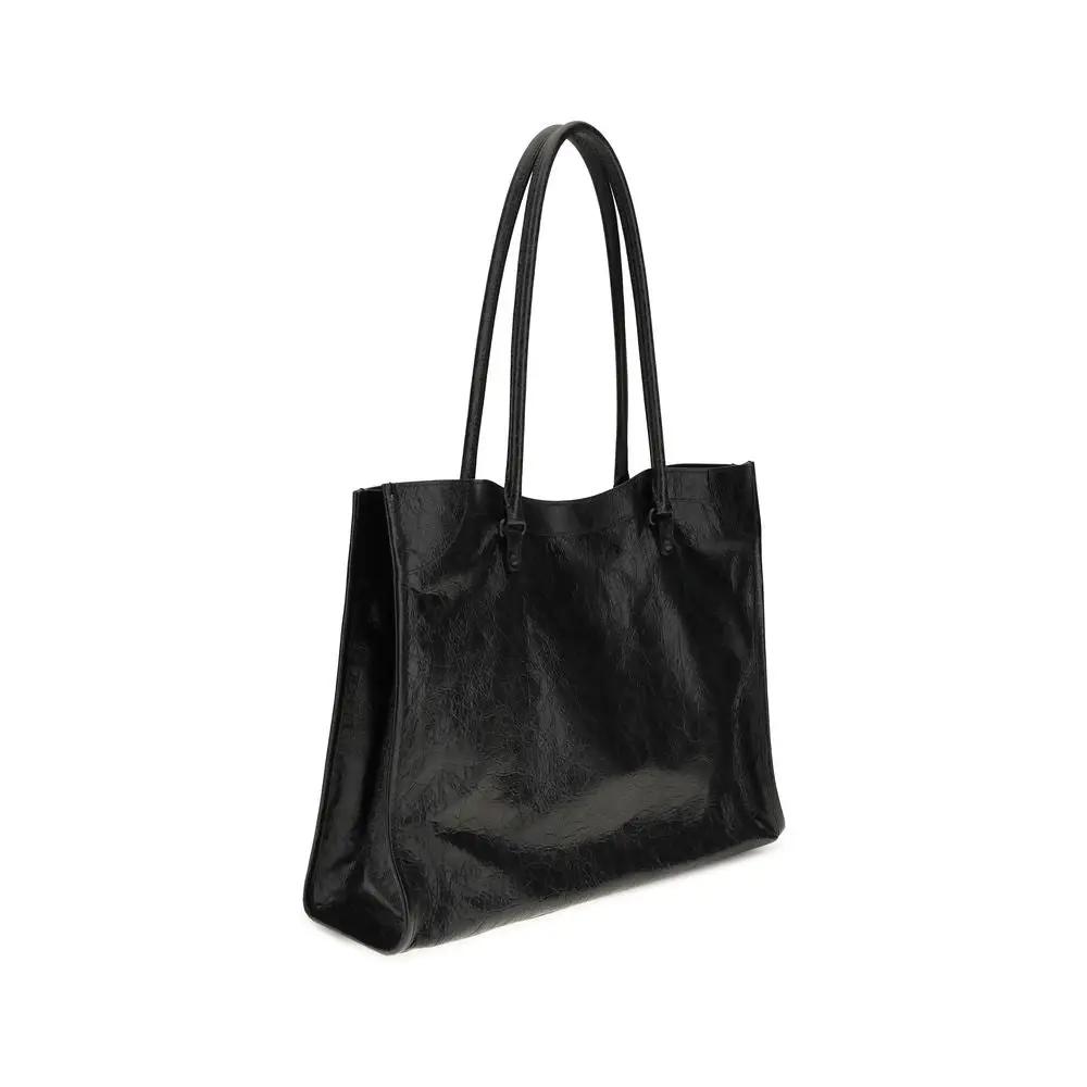 Sac bandoulière Balenciaga Black Lamb Ovis Aries