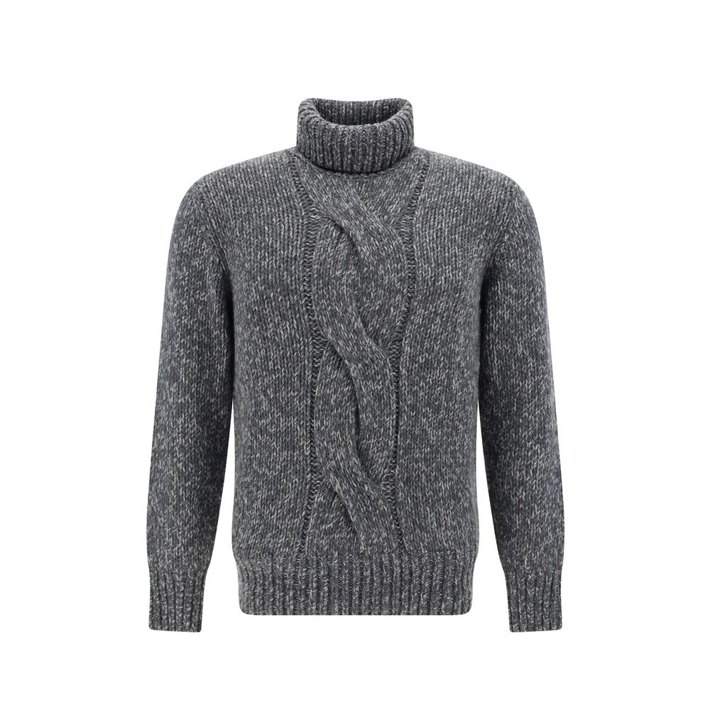 Pull en cachemire gris Brunello Cucinelli
