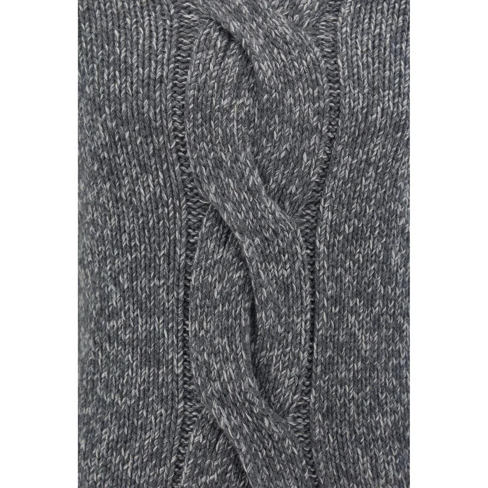 Pull en cachemire gris Brunello Cucinelli