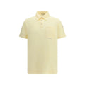 Polo Moncler bicolore en coton