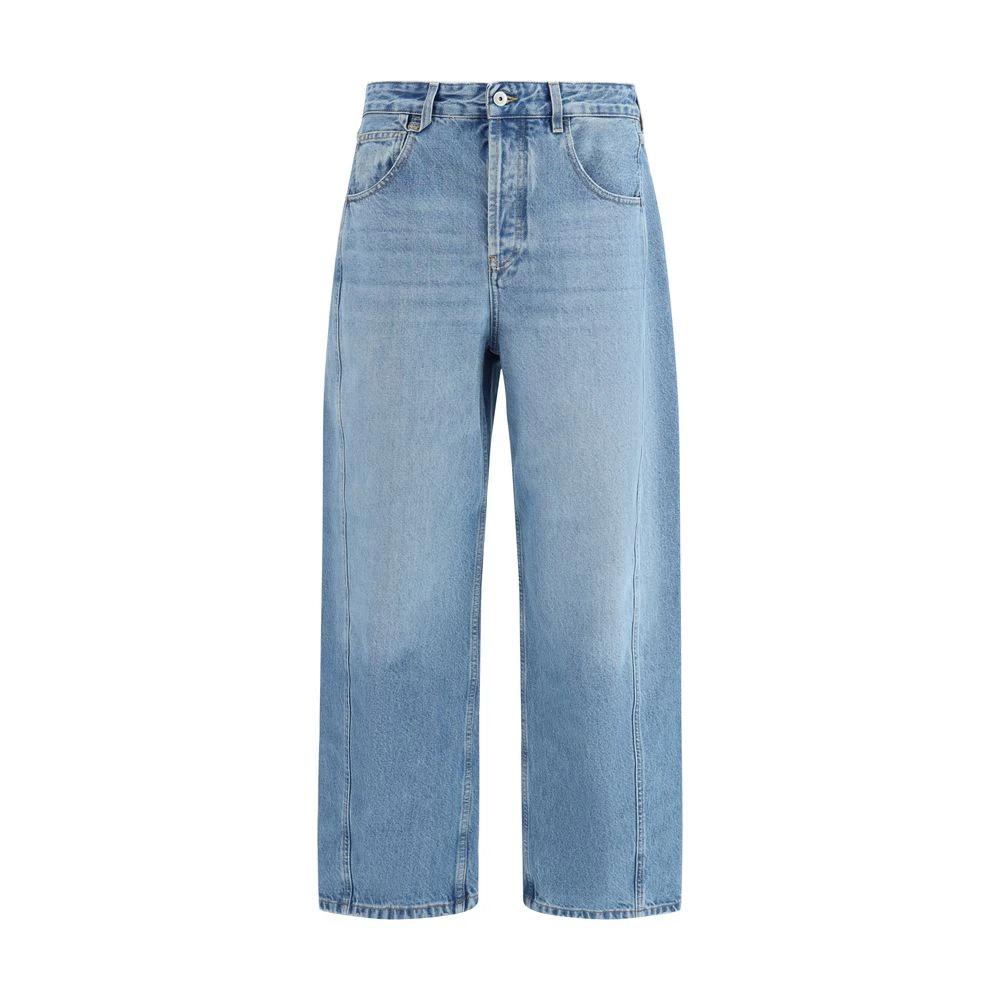 Jean bleu en polyester denim Jacquemus