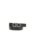 Ceinture Ferragamo en cuir noir, modèle standard