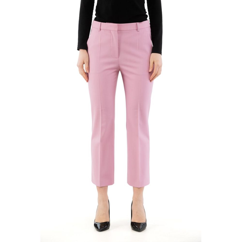 Moschino Multicolor Polyester Casual Pants