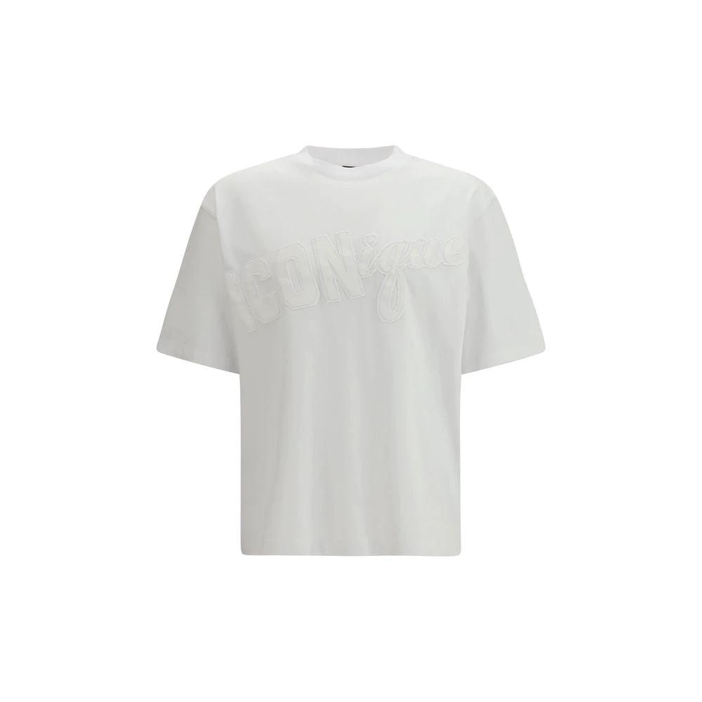 Dsquared² White Cotton T-Shirt Dsquared²