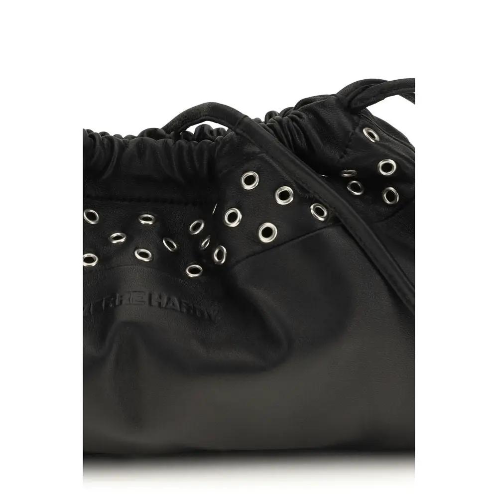Pierre Hardy Black Calf Leather Bos Taurus Clutch Bag