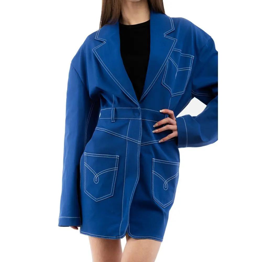 Moschino Multicolor Cotton Casual Dress