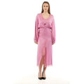 Moschino Multicolor Marabou Casual Dress