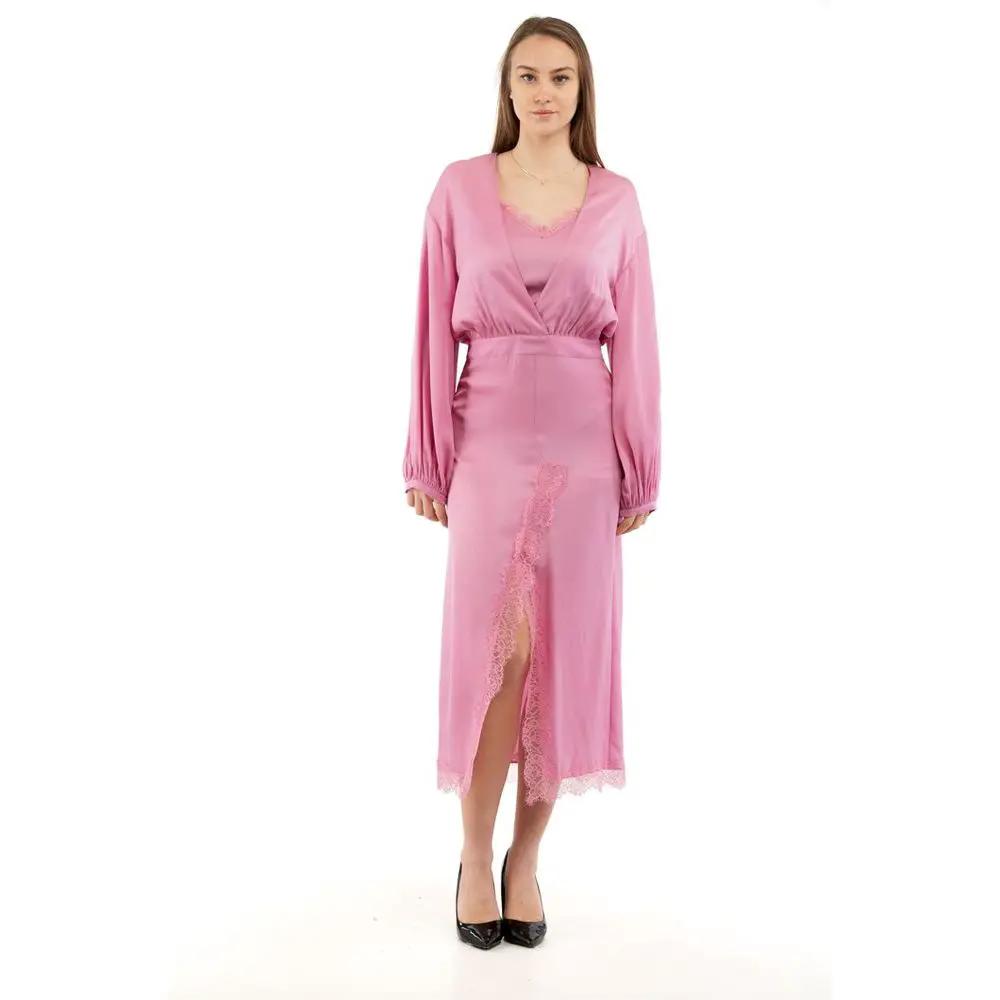 Moschino Multicolor Marabou Casual Dress