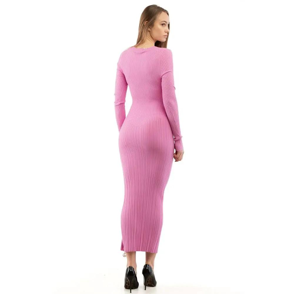 Moschino Multicolor Viscose Casual Dress
