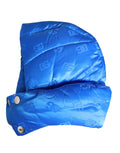 Dolce & Gabbana Men Blue Logo Print Whole Head Wrap Capello Hat Dolce & Gabbana