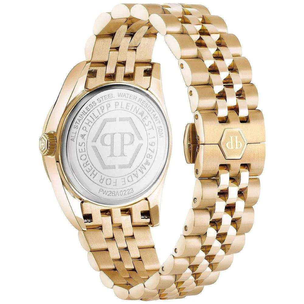 Montre habillée Philipp Plein en acier inoxydable doré