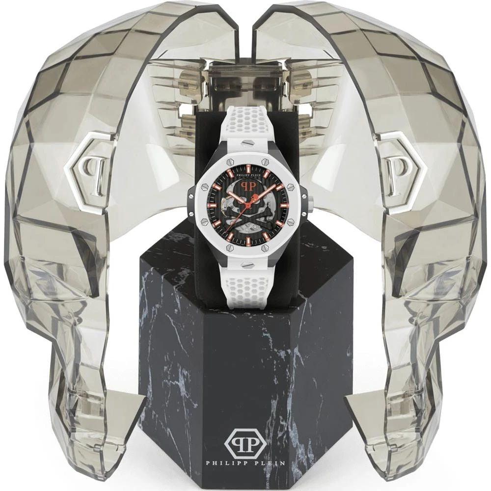 Montre sport Philipp Plein blanche synthétique
