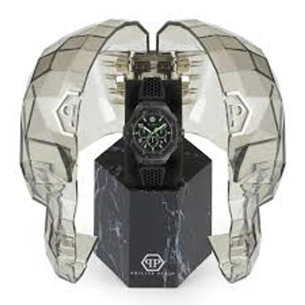 Montre sport Philipp Plein en synthétique noir