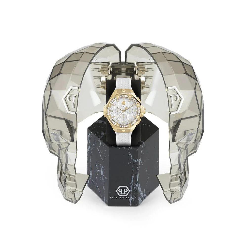 Montre habillée Philipp Plein blanche en synthétique