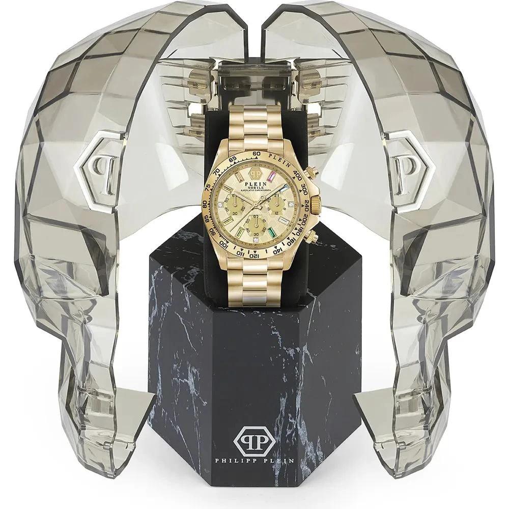 Montre habillée Philipp Plein en acier inoxydable doré