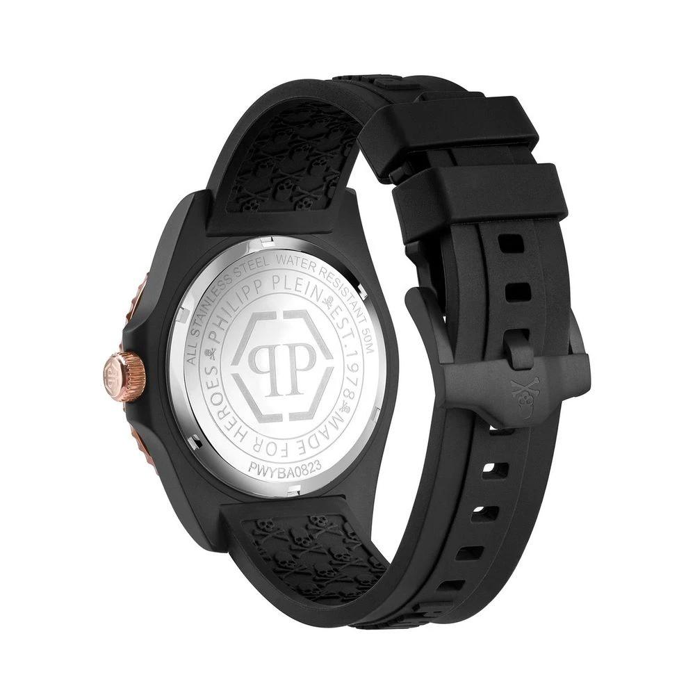 Montre sport Philipp Plein en synthétique noir