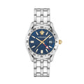 Versace Gray Stainless Steel Dress Watch