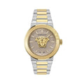 Montre habillée Versace en acier inoxydable doré