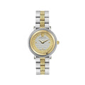 Montre habillée Versace en acier inoxydable gris