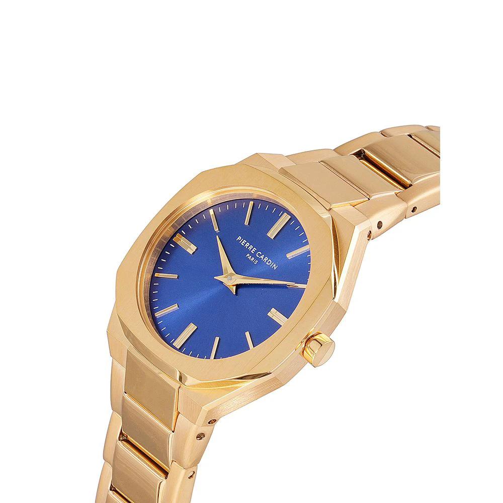 Pierre Cardin Gold Stainless Steel Dress Watch