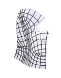 Dolce & Gabbana Men White Stripes Nylon Ski Mask Balaclava Hat Dolce & Gabbana