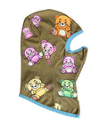 Cagoule Dolce &amp; Gabbana pour homme, motif ours bruns, en polyester.