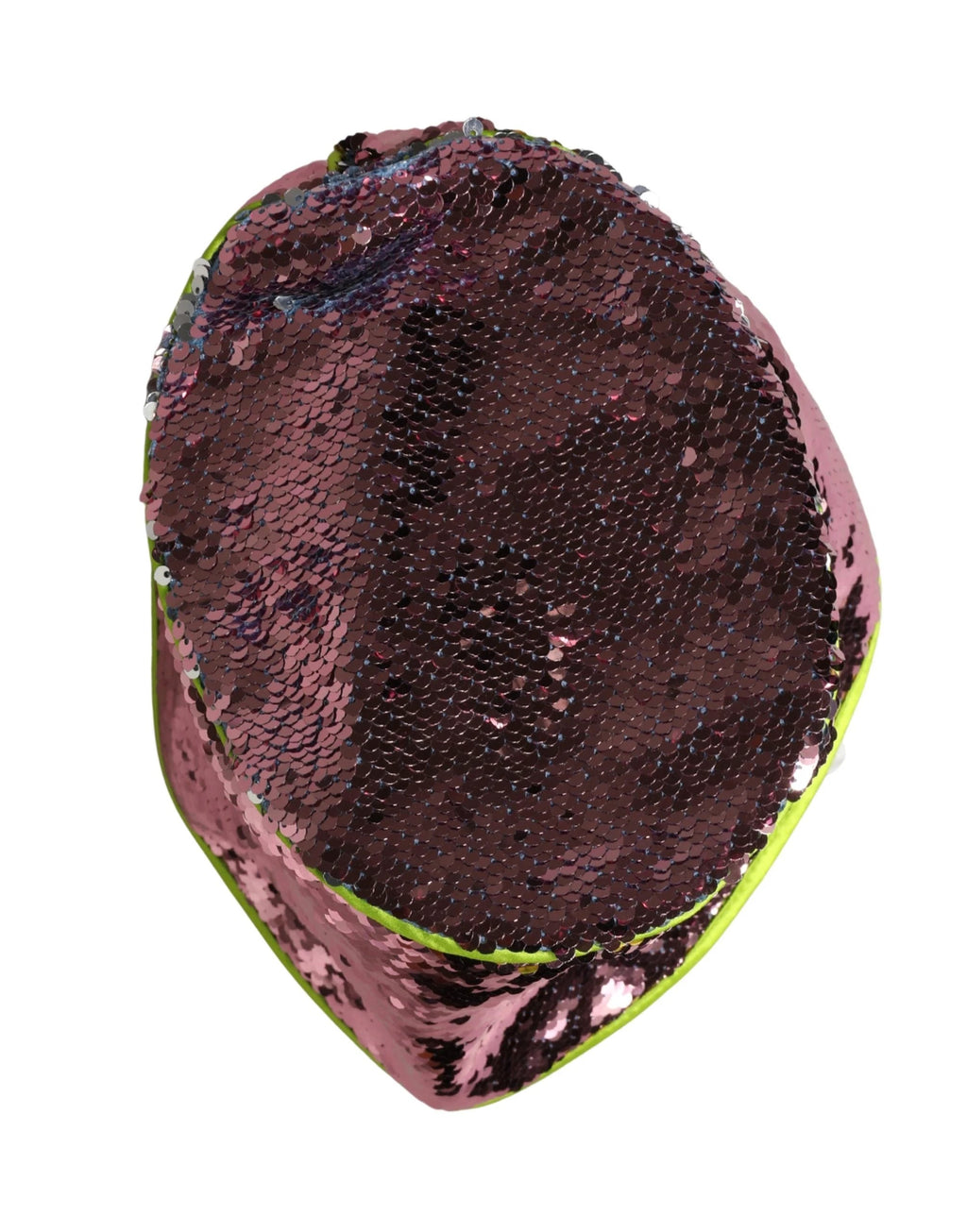 Bob à sequins violets pour homme Dolce &amp; Gabbana, style pêcheur. Chapeau Capello.