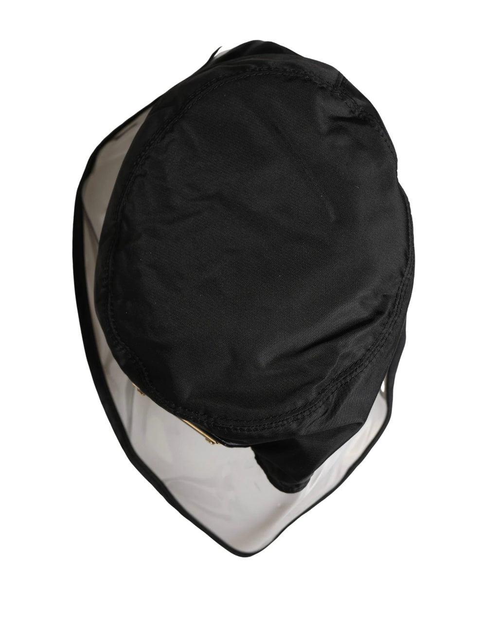Dolce & Gabbana Men Black Plastic Fisherman Bucket Capello Hat