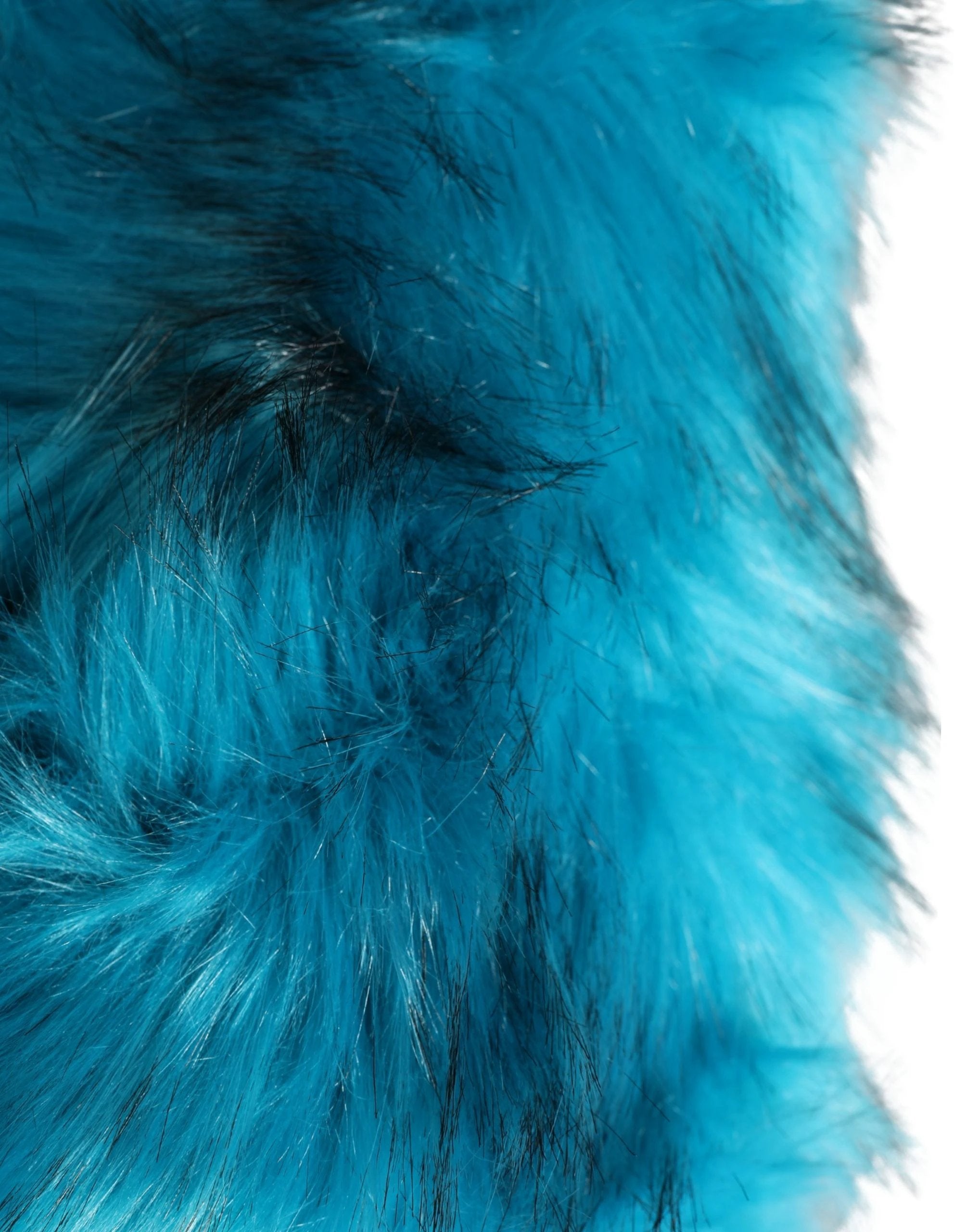 Dolce & Gabbana Blue Modacrylic Fur Women Bucket Capello Hat Dolce & Gabbana