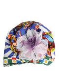 Chapeau turban multicolore à motif Carretto Dolce &amp; Gabbana