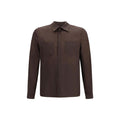 Chemise Herno marron en polyamide