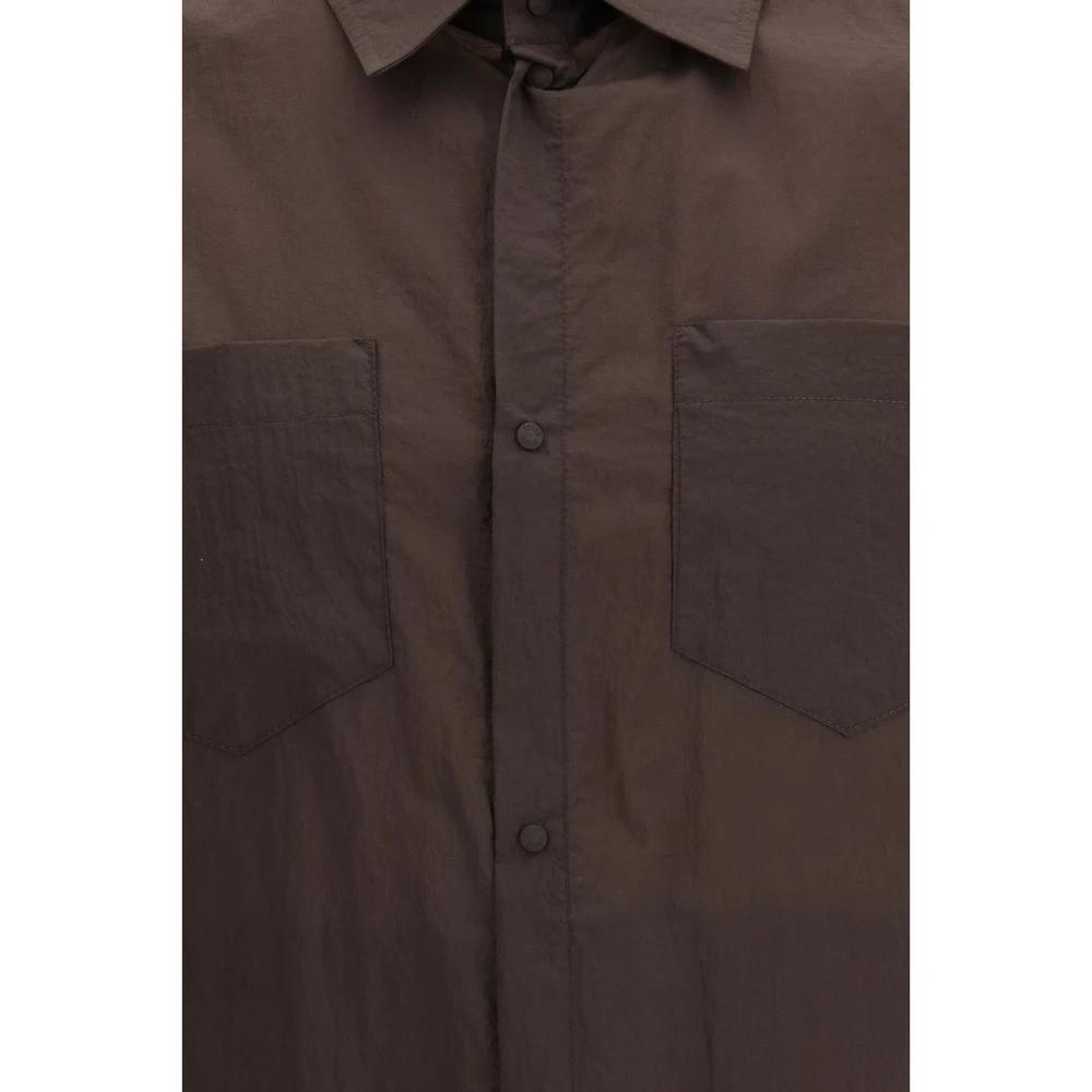 Chemise Herno marron en polyamide