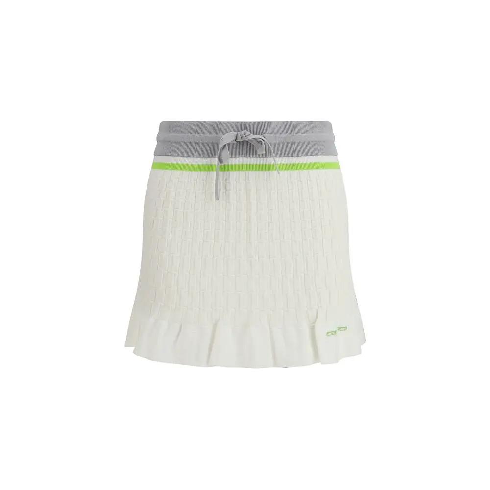 Mini-jupe Casablanca en coton blanc