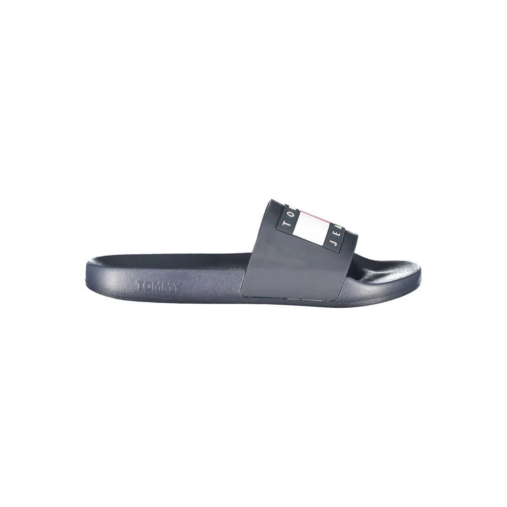 Tommy Hilfiger Blue Polyurethane Men's Slipper Tommy Hilfiger