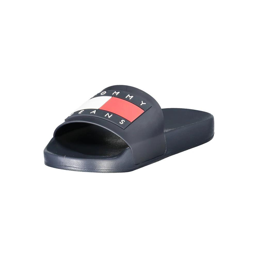Tommy Hilfiger Blue Polyurethane Men's Slipper Tommy Hilfiger