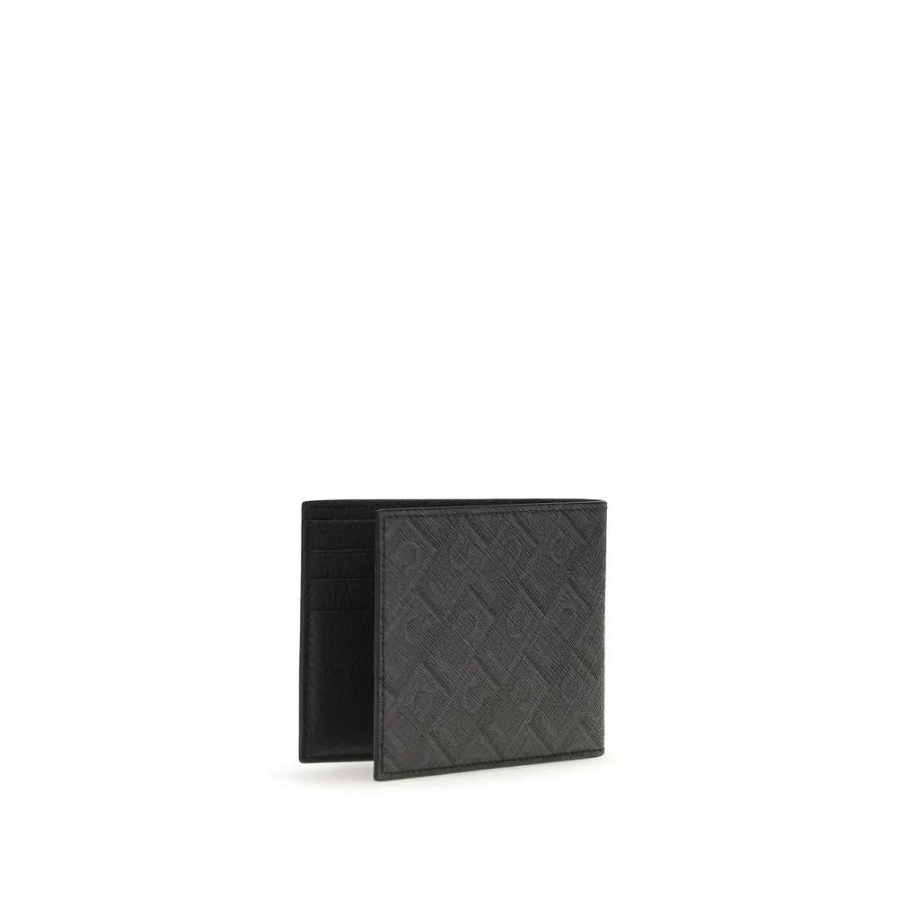 Portefeuille Ferragamo noir en polyéthylène