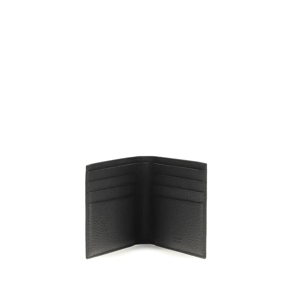 Portefeuille Ferragamo noir en polyéthylène