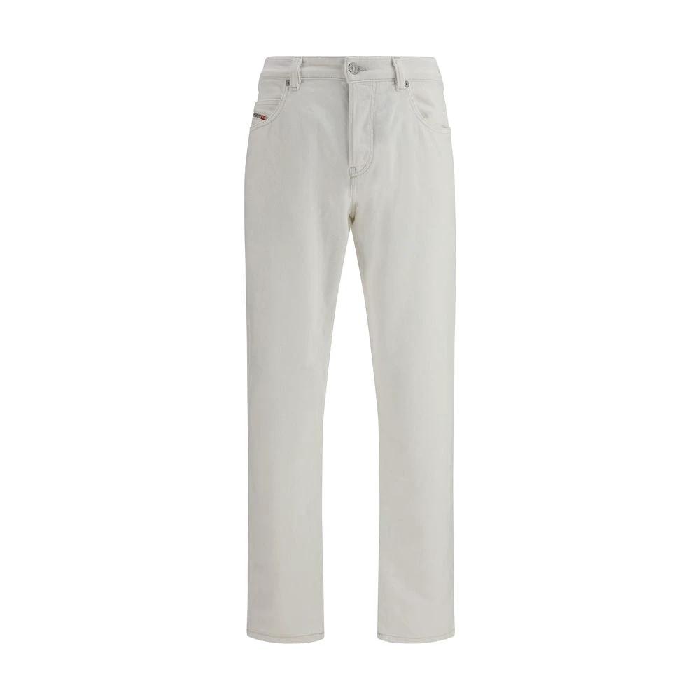 Jean Diesel blanc en coton coupe slim