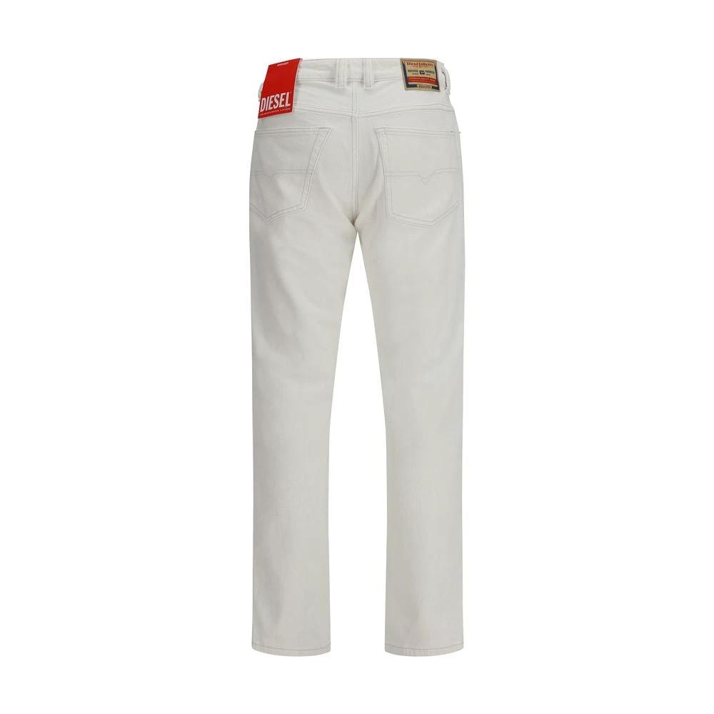 Jean Diesel blanc en coton coupe slim
