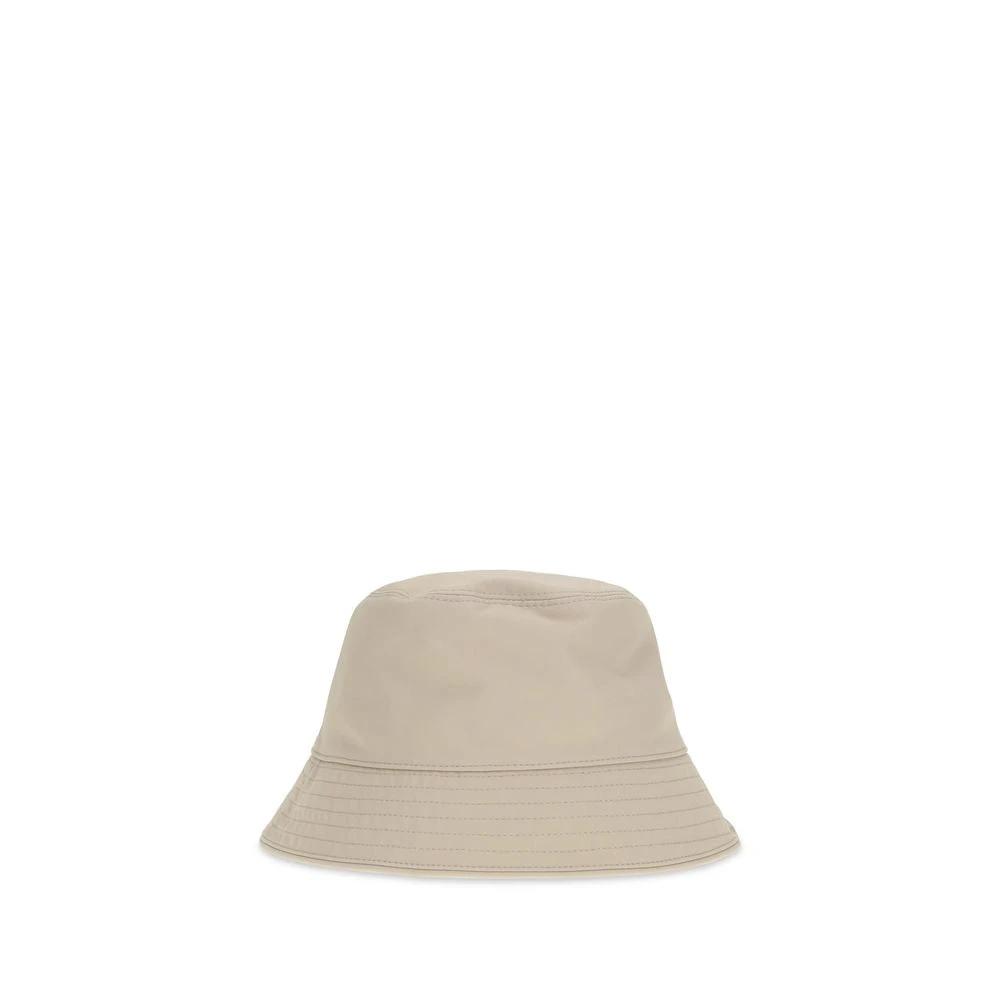 Moncler Beige Cotton Bucket Hat